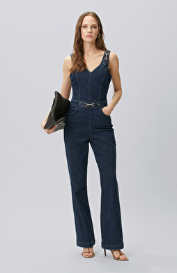 Indigo Denim Jumpsuit