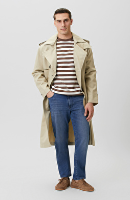 Lacivert Denim Pantolon