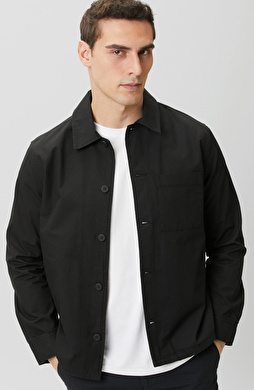 Siyah Dış Gömlek