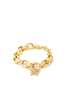 Gold Doğal Taş Kadın Bileklik