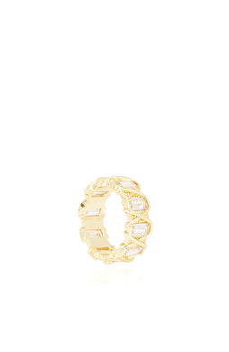 Gold Taşlı Kadın Yüzük