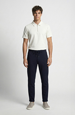 Lacivert Jogger Pantolon