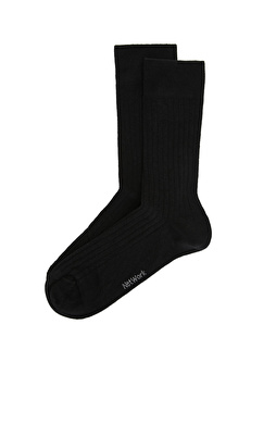 Siyah Erkek Pamuk Çorap