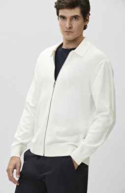 Off White Knit Cardigan