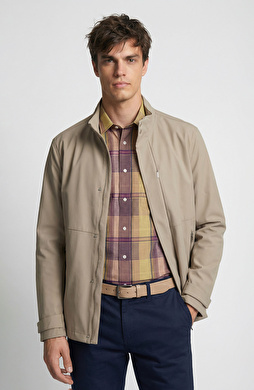 Mink Hidden Hooded Coat