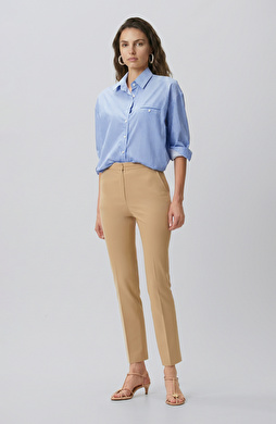 Beige Brit Trousers