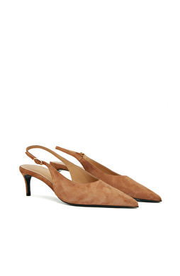 Tan Casual Casual Suede Stiletto