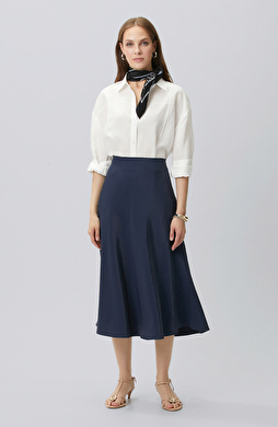 Navy Blue Skirt
