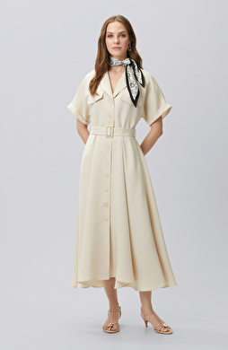 Beige Dress