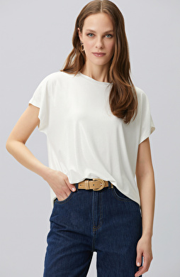 Off White Foil Printed T-shirt