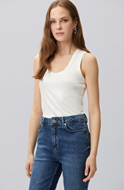 Off White Foil Printed T-shirt