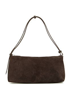 Kahverengi Kadın Süet Çanta