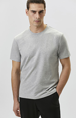 N-Tech Gri Melanj T-shirt