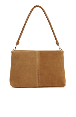 Tütün Kadın Süet Çanta
