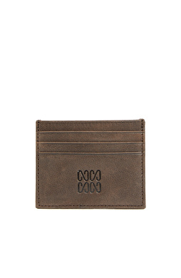 Kahverengi Erkek Deri Kartlık