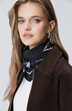 Silver Gold Kadın Halka Küpe