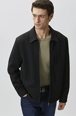 Siyah Traveller Dış Gömlek
