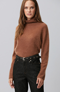 Limited Bronze Cashmere Knitwear Sweater