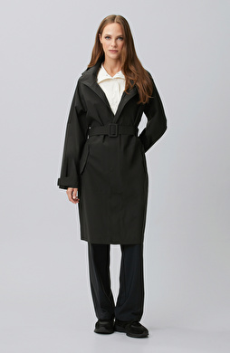 Siyah N-Tech Comfort Pardösü