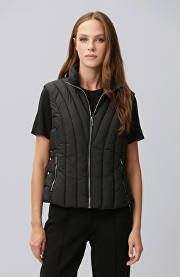 Black Puffer Vest