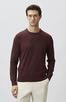 Bordo Basic Triko Kazak