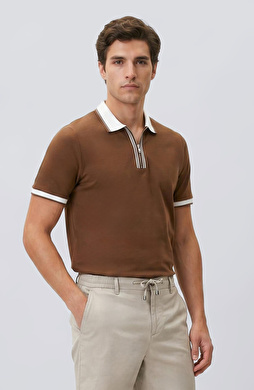 Kahverengi Pike T-shirt