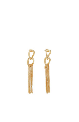Gold Sallantılı Kadın Küpe