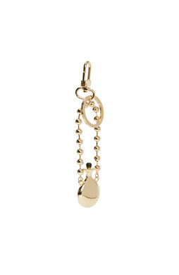 Gold Charm Keychain