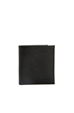 Black Men's Leather Wallet