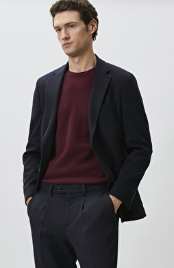 Limited Lacivert Kaşmir Ceket