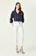 Beyaz Denim Pantolon