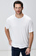 Beyaz Modal Karışımlı T-shirt