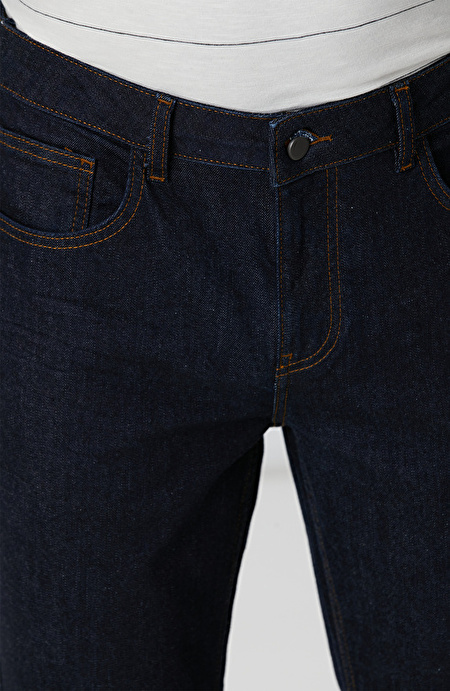 Lacivert Denim Pantolon_3