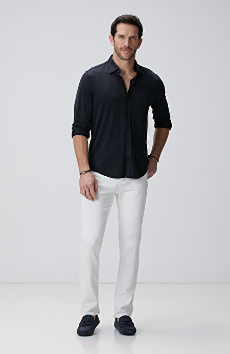 Kırık Beyaz Casual Pantolon