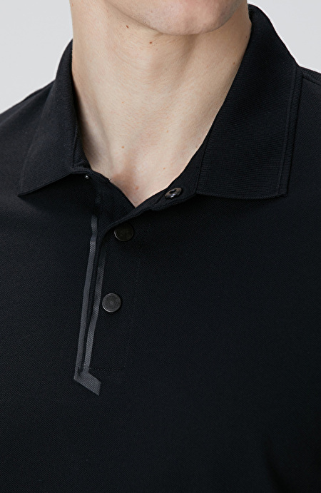 Siyah Polo T-shirt_5