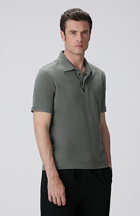 Haki Polo T-shirt_3