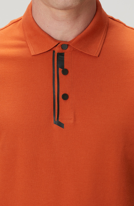 N-Tech Turuncu Polo Yaka T-shirt_5