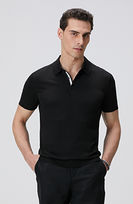 Siyah Polo Kazak