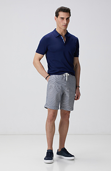 Lacivert Polo Kazak_2