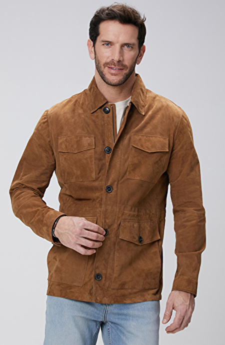 Camel Süet  Ceket