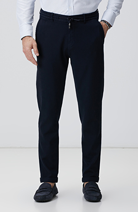 Lacivert Jogger Pantolon_1