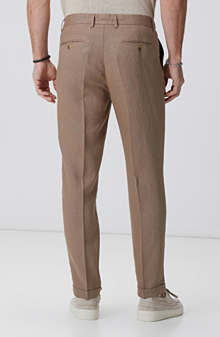 Vizon Keten Jogger Pantolon_2