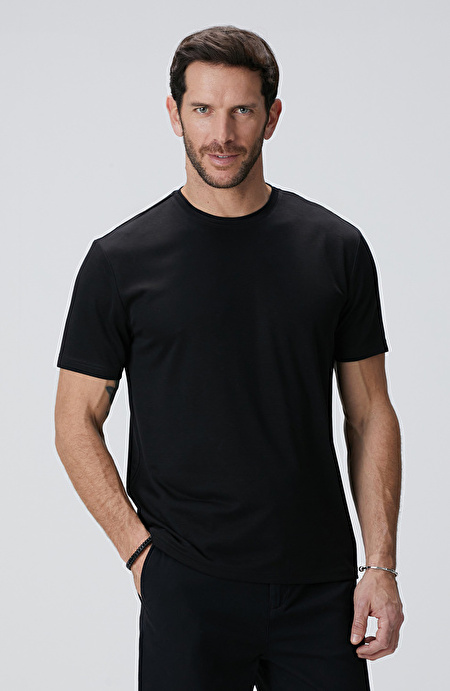Siyah Basic T-shirt_3