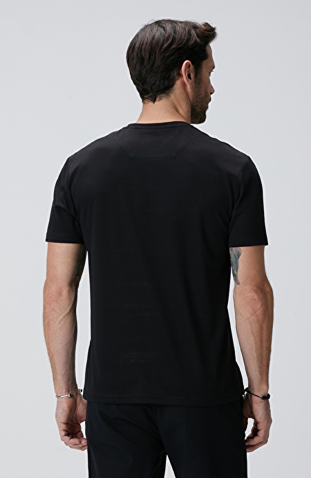 Siyah Basic T-shirt_4