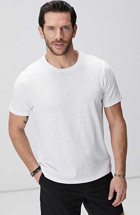 Beyaz Basic T-shirt