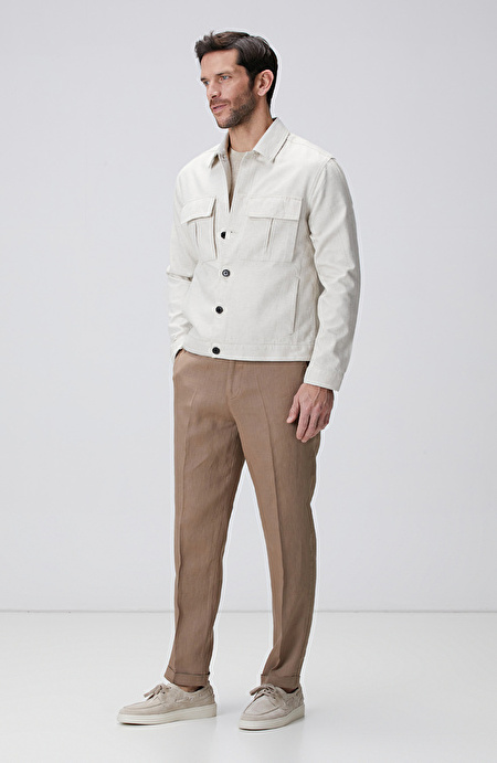 Bej Basic T-shirt_2