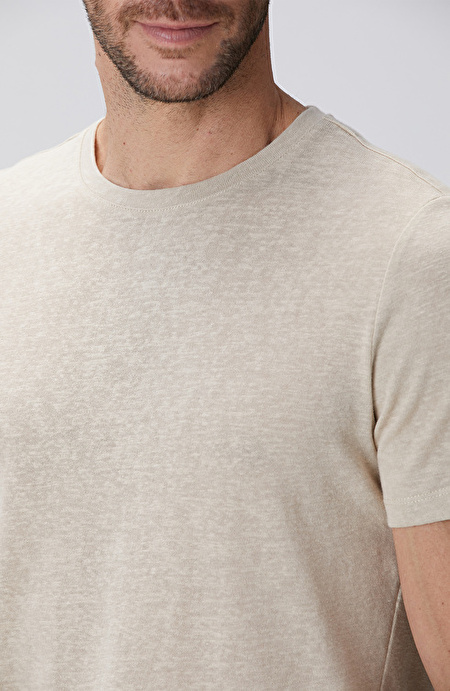 Bej Basic T-shirt_5