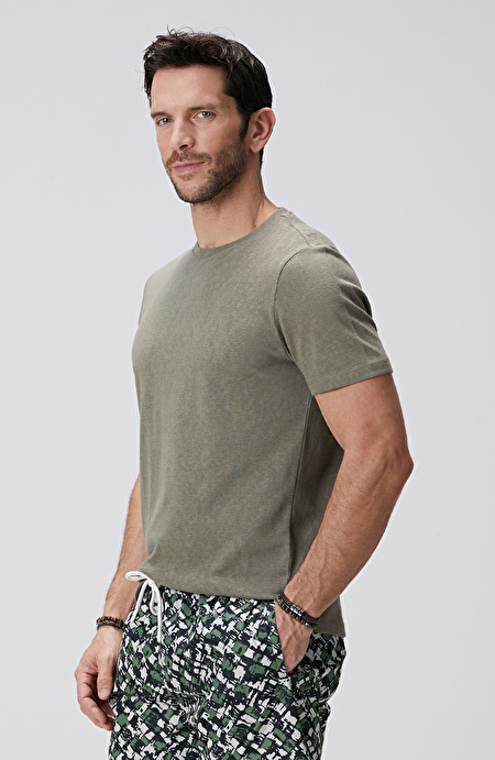 Haki Basic T-shirt_3