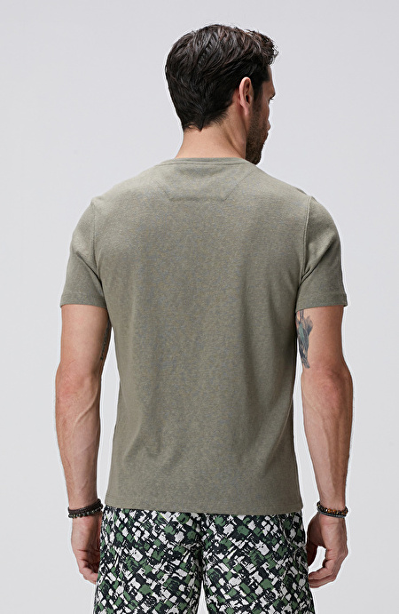 Haki Basic T-shirt_4