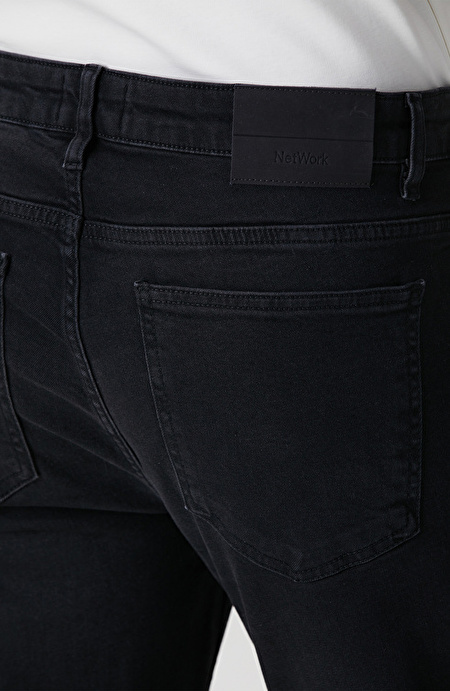Antrasit Denim Pantolon_4